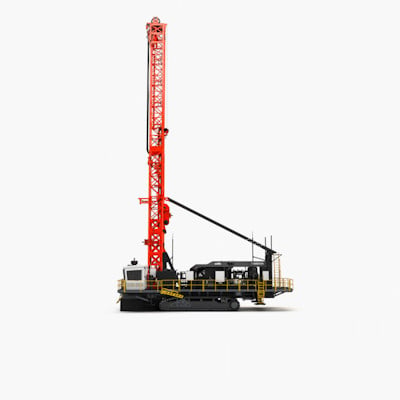 DR416i Rotary blasthole drill rigs white background