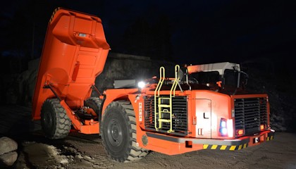 TH545i by Sandvik Underground Intelligent Dump Truck