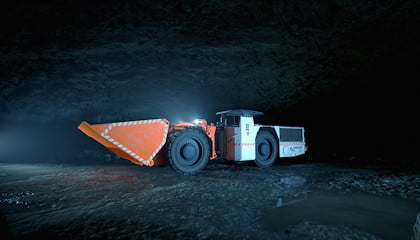 Sandvik LS312 Flameproof underground utility vehicle