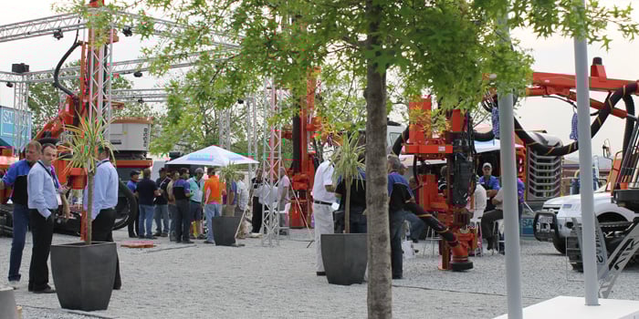 Sandvvik Construction at Bauma Africa