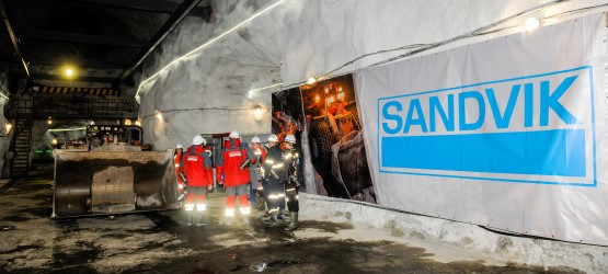 Подземный сервисный центр Sandvik