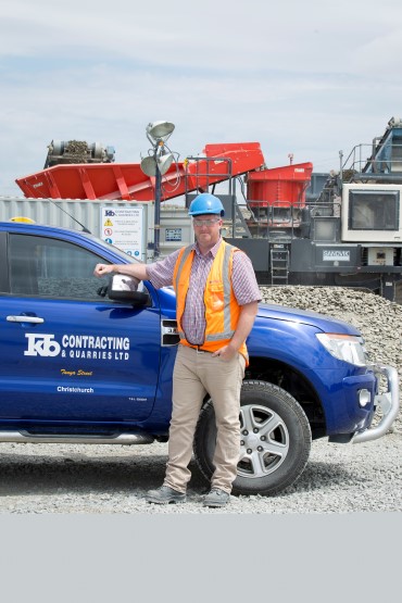 Declan Close, KB Contracting & Quarries New Zealand