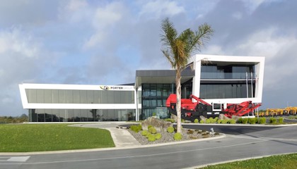 Sandvik distributor Porter Group premises in New Zealand