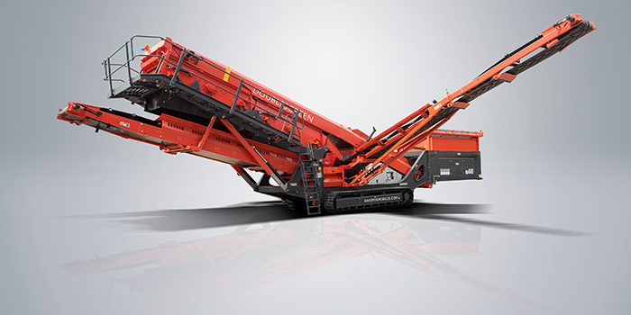 Sandvik launches the new QA441 Doublescreen at Steinexpo 2014 