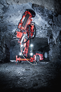 New Sandvik DS422i intelligent drill rig