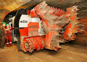 Sandvik MF320 borer miner