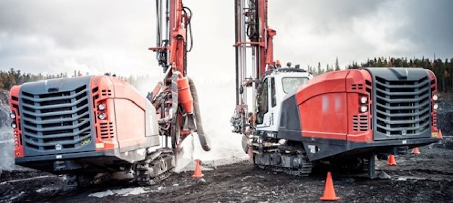 Sandvik surface down the hole drill rigs
