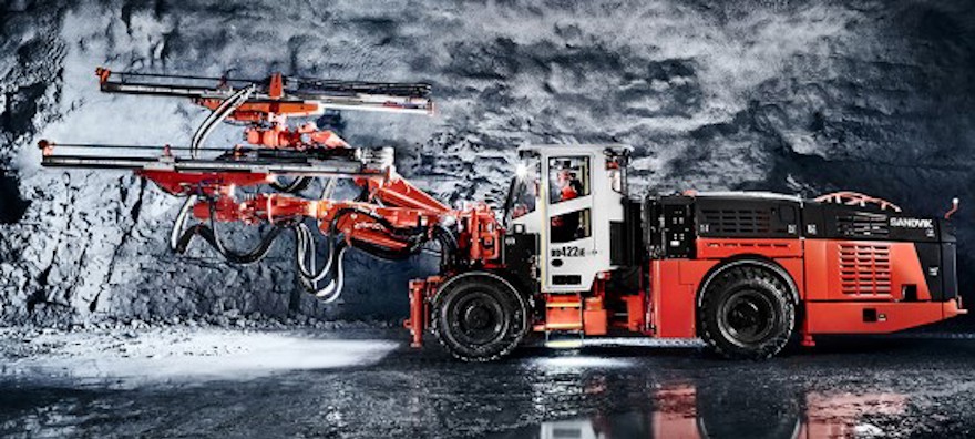 Sandvik DD422iE Development Drill Rig