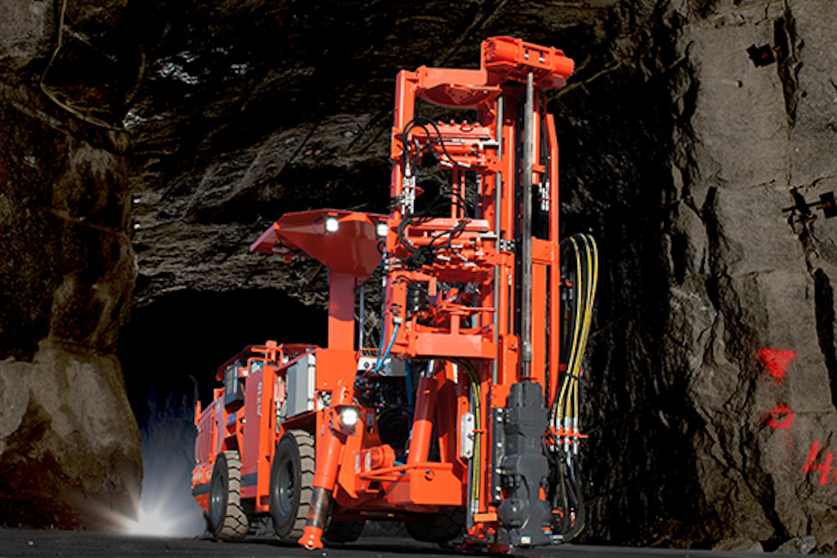 Sandvik Rigs DL210 Longhole drill rig — Sandvik Mining and Rock Technology