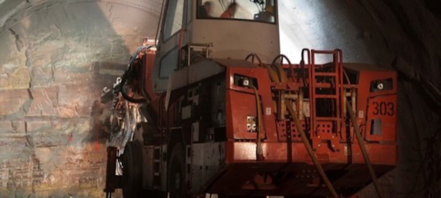 Sandvik DT1131 Tunneling Jumbo for underground mining