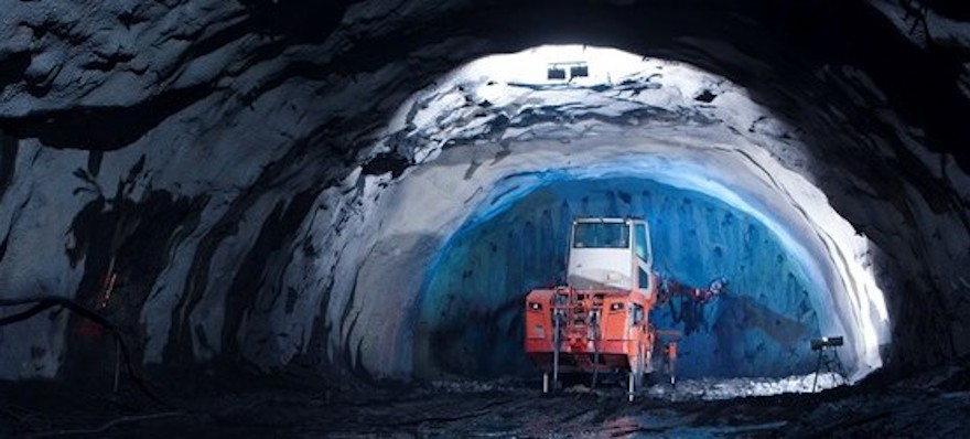 Sandvik DT1231 Tunneling Jumbo for underground mining