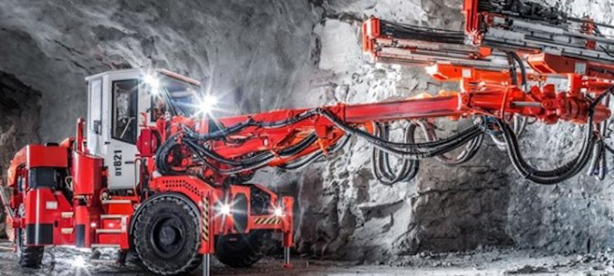 Sandvik DT821 Tunneling Jumbo for underground mining