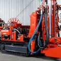 Sandvik DU311-T tracked ITH production drill rig