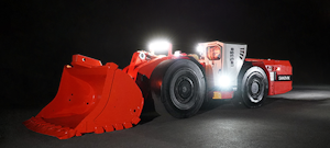 LH518B Battery Electric Loader front left view