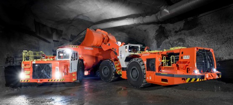 Sandvik Underground loaders and trucks