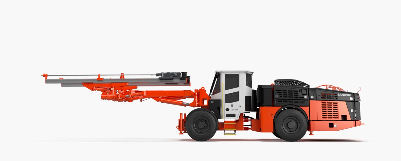 Sandvik DD422iE drill: underground precision Sandvik DD422iE drill: underground precision