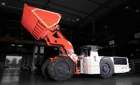 LS312 Flameproof underground loader indoor