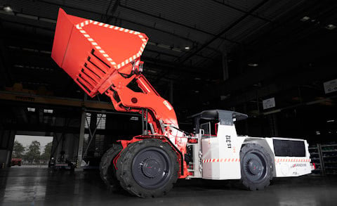 LS312 Flameproof underground loader indoor