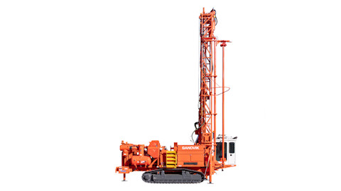 D245X Rotary blasthole drill rigs white background