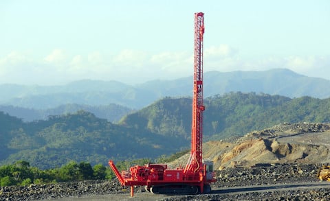D55SP Rotary blasthole drill rigs