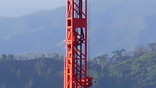 D55SP sturdy mast construction
