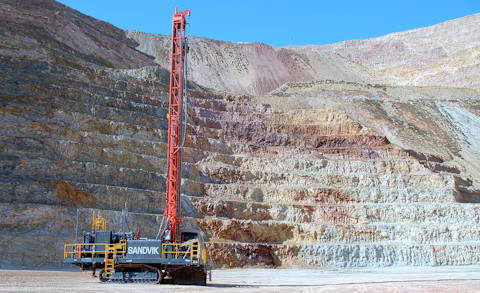DR410i Rotary blasthole drill rigs