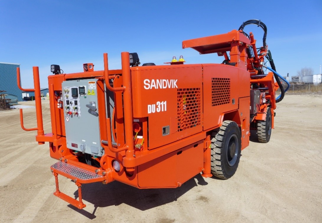 Sandvik DU311 Articulated in-the-hole production drill rig