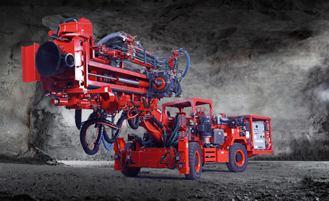 DU431 Articulated in-the-hole production drill rigs