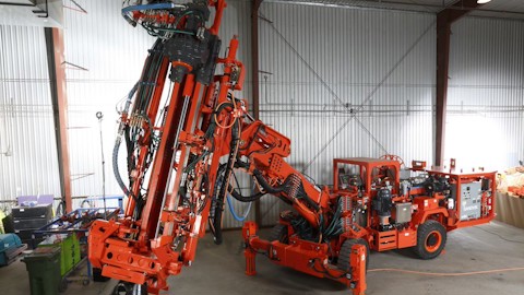 DU431 Articulated in-the-hole production drill rigs