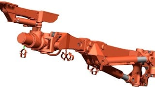 DD411 Development drill rigs SB40 boom