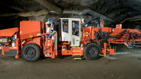 DS511 Rock support drill rig 